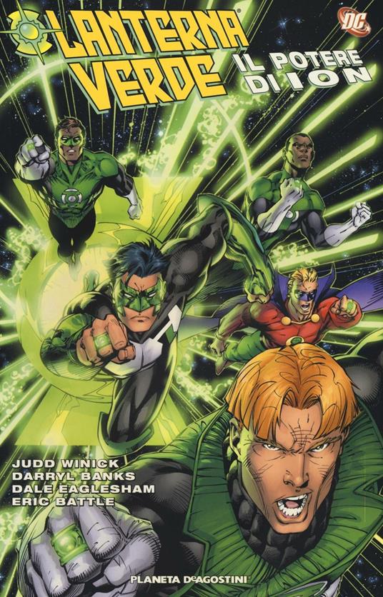 Il potere di lon. Lanterna verde - Judd Winick - copertina