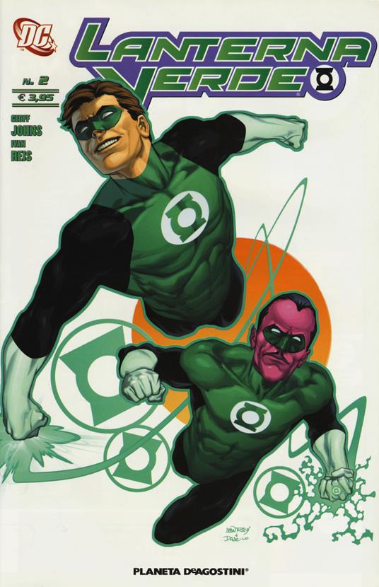 Lanterna verde. Origine segreta. Vol. 2 - Geoff Johns,Ivan Reis - copertina