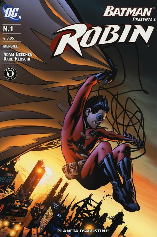 Robin. Vol. 1 - Adam Beechen,Karl Kerschi - copertina