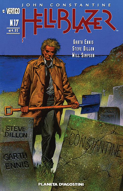 Hellblazer. Vol. 17 - Garth Ennis - copertina