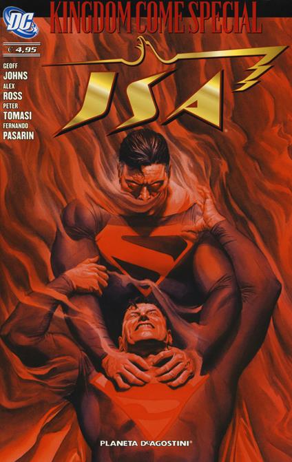Kigdom come special. JSA - Geoff Johns,Alex Ross,Peter Tomasi - copertina