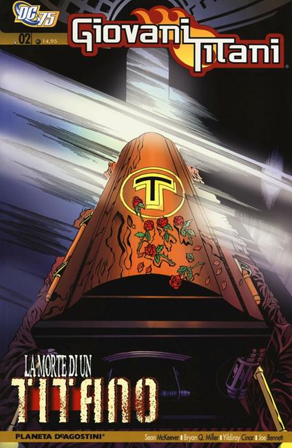 La morte di un titano. Giovani Titani. Vol. 2 - copertina