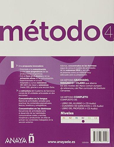 Metodo de espanol: Cuaderno de ejercicios + CD (B2) - Salvador Pelaez Santamaria,Diana Esteba Ramos,Francisca Miranda - 2