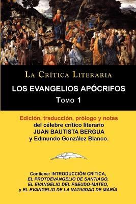 Los Evangelios Apocrifos Tomo 1, Coleccion La Critica Literaria Por El Celebre Critico Literario Juan Bautista Bergua, Ediciones Ibericas - Juan Bautista Bergua,Edmundo Gonzalez Blanco - cover