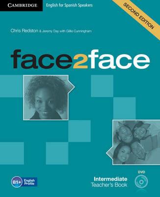 face2face for Spanish Speakers Intermediate Teacher's Book with DVD-ROM - Chris Redston,Jeremy Day - cover