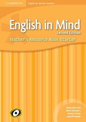 English in Mind for Spanish Speakers Starter Level Teacher's Resource Book with Class Audio CDs (3) - Brian Hart - cover
