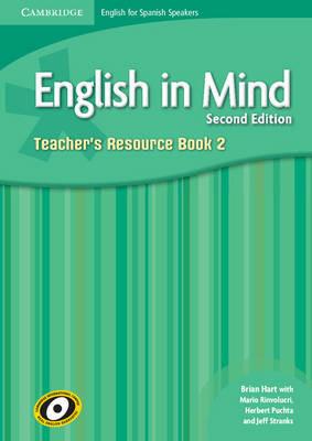 English in Mind for Spanish Speakers Level 2 Teacher's Resource Book with Class Audio CDs (3) - Brian Hart - cover