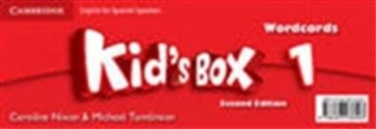 Kid's Box Level 1 Wordcards English for Spanish Speakers - Caroline Nixon,Michael Tomlinson - cover