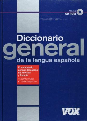 Diccionario general lengua española. Con CD-ROM - copertina