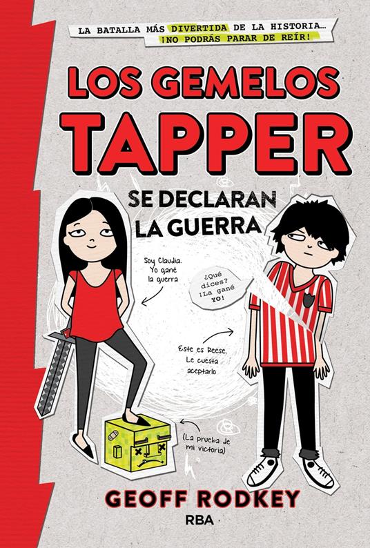 Los gemelos Tapper se declaran la guerra (Los gemelos Tapper 1) - Geoff Rodkey,Isabel Llasat Botija - ebook