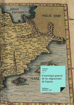 Cronolog?a general de las migraciones de Espa?a - Autores Varios - cover