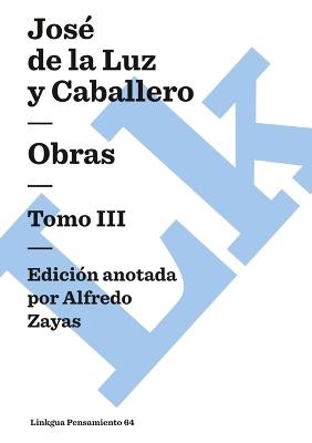 Obras I - Jos? de la Luz Y Caballero - cover