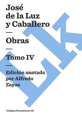 Obras - Jos? de la Luz Y Caballero - cover