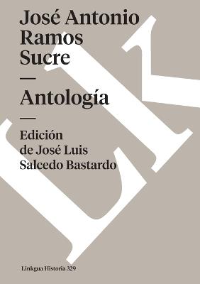 Antolog?a - Jose Antonio Ramos Sucre - cover