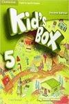 Kid's Box for Spanish Speakers Level 5 Activity Book with CD ROM and My Home Booklet