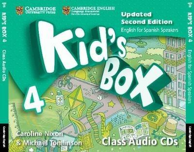 Kid's Box Level 4 Class Audio CDs (4) English for Spanish Speakers - Caroline Nixon,Michael Tomlinson - cover