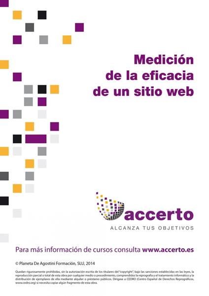 Medición de la eficacia de un sitio web