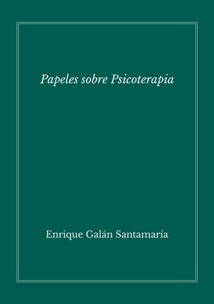 Papeles sobre psicoterapia