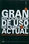 Libro Gran diccionario de uso del espanol actual. Con CD-ROM 