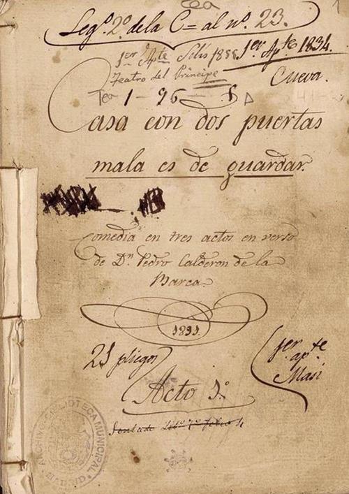 Casa con dos puertas mala es de guardar