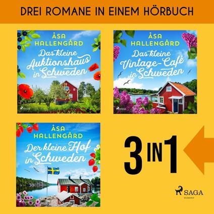 Das kleine Auktionshaus in Schweden, Das kleine Vintage-Café in Schweden, Der kleine Hof in Schweden
