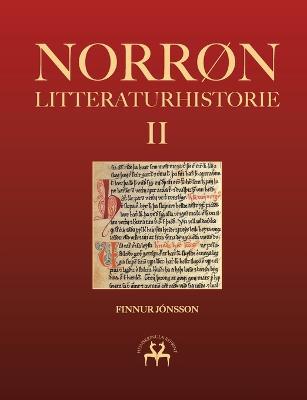 Norrøn litteraturhistorie II: Den oldnorske og oldislandske litteraturs historie - Finnur Jónsson - cover