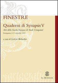 Quaderni di Synapsis. Vol. 5: Finestre. - copertina