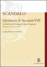 Quaderni di Synapsis. Vol. 8: Scandalo. - copertina