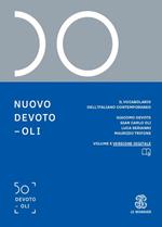 Nuovo Devoto-Oli. Il vocabolario dell’italiano contemporaneo 2021. Con App scaricabile su smartphone e tablet