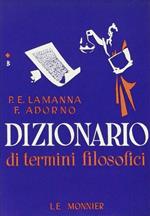 Dizionario di termini filosofici