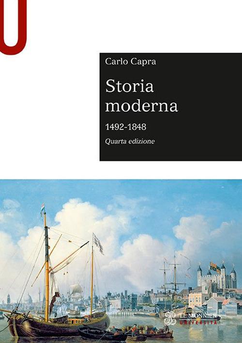 Storia moderna 1492-1848 - Carlo Capra - copertina