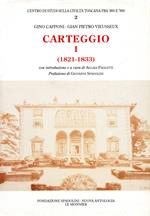 Carteggio (1821-1833)