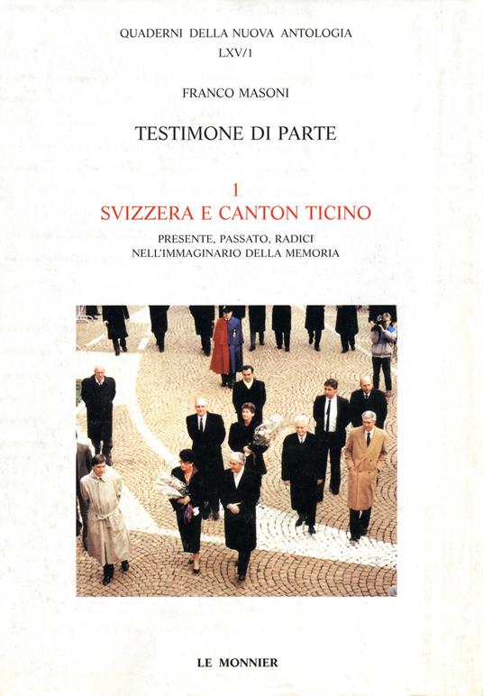 Testimone di parte Svizzera e Canton Ticino - Franco Masoni - copertina