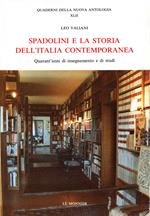  Spadolini e la storia dell'Italia contemporanea