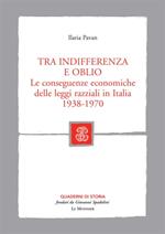 Tra indifferenza e oblio. Le conseguenze economiche delle leggi razziali in Italia