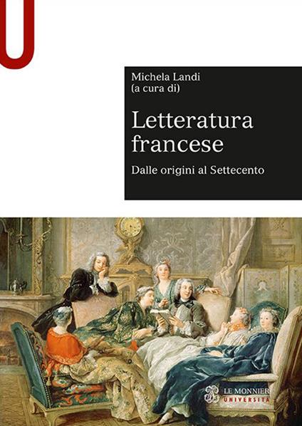 Letteratura francese. Vol. 1: Dalle origini al Settecento - copertina