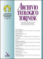 Archivio teologico torinese (2007). Vol. 1