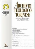 Archivio teologico torinese (2009). Vol. 2