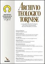Archivio teologico torinese (2010). Ediz. bilingue. Vol. 1