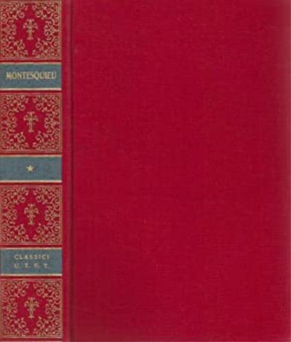 Lo spirito delle leggi. Vol. 1 - Charles L. de Montesquieu - copertina