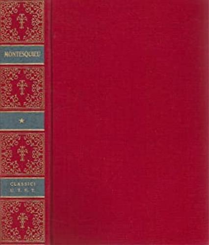 Lo spirito delle leggi. Vol. 1 - Charles L. de Montesquieu - copertina