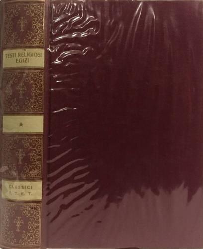 Testi religiosi egizi - copertina