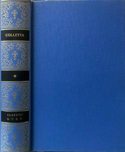 Storia del reame di Napoli - Pietro Colletta - copertina