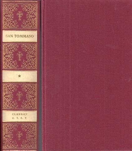 La somma contro i gentili - d'Aquino (san) Tommaso - copertina