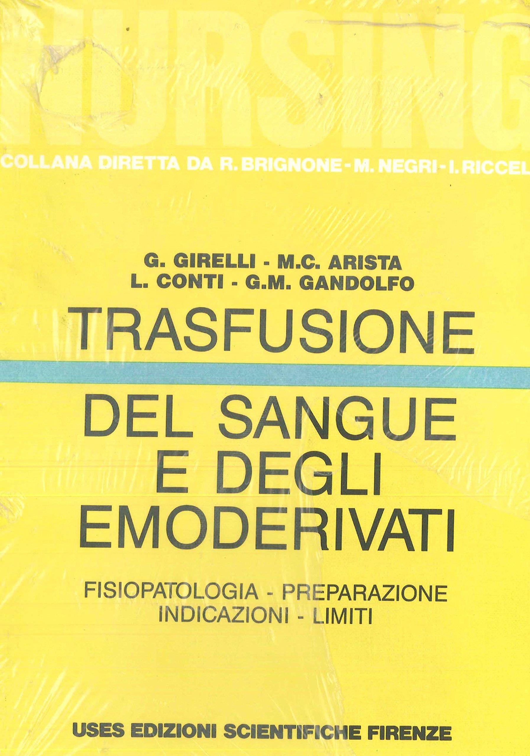 Trasfusione del sangue e degli emoderivati