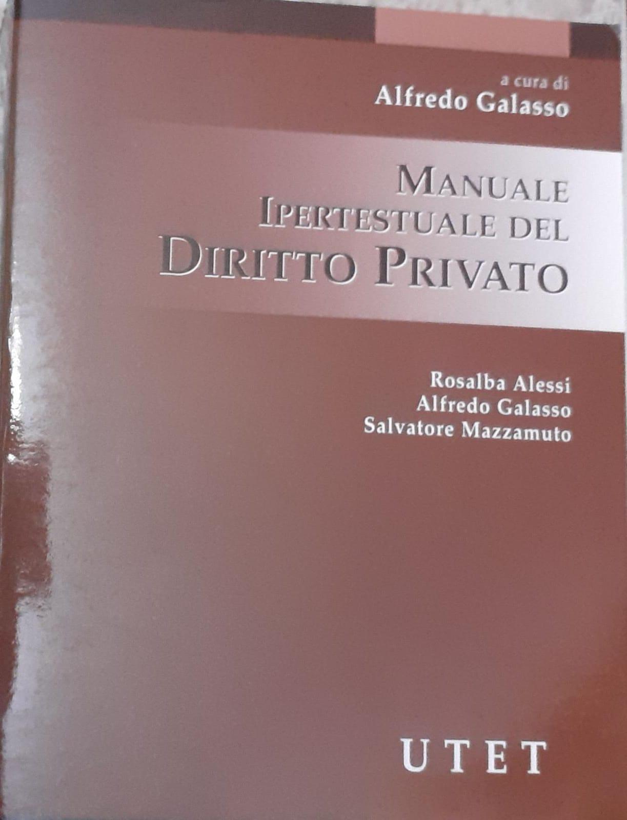 Manuale ipertestuale del diritto privato. Con CD-ROM