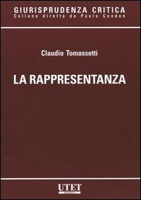 La rappresentanza - Claudio Tomassetti - copertina