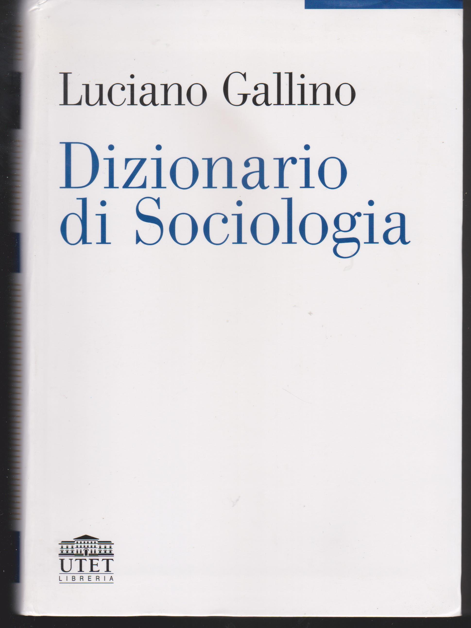 Dizionario di sociologia