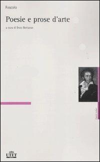 Poesie e prose d'arte - Ugo Foscolo - copertina
