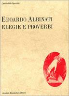Elegie e proverbi - Edoardo Albinati - copertina